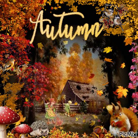 animated autumn images